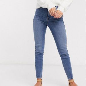 ASOS Denim High Rise Skinny Jeans Size 26/34